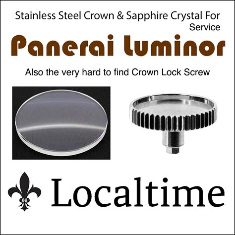 panerai sapphire crystal replacement